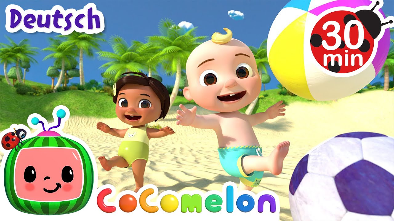 Das Strand Lied - Viel Spaß am Strand | CoComelon Deutsch | Cartoons und Kinderlieder