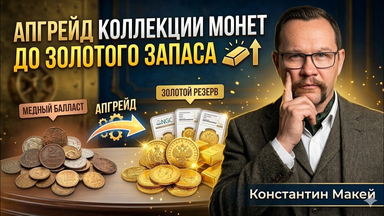 Как превратить хобби в ликвидный актив? Стратегия апгрейда. #нумизматика #монеты #подкаст #coin