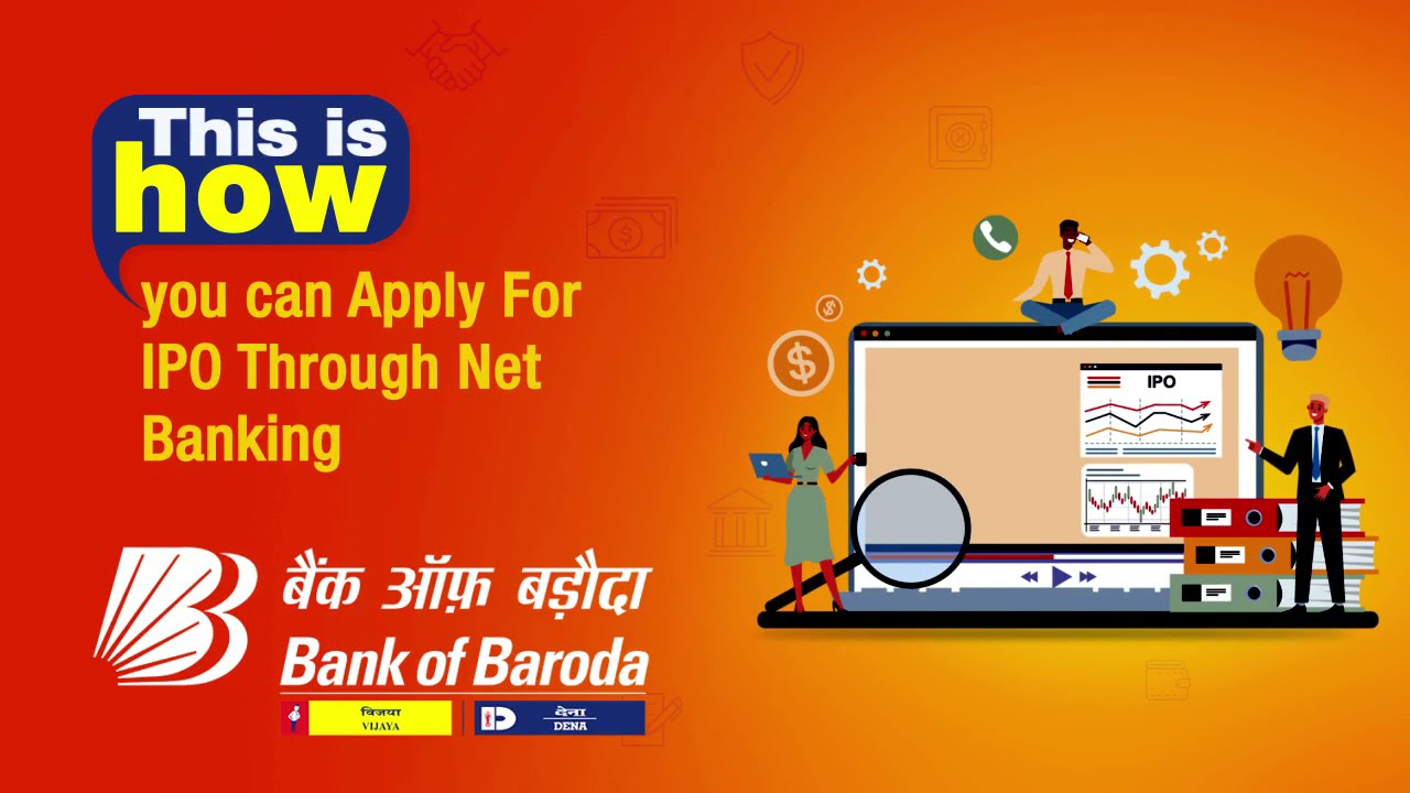 Bank of Baroda | How to apply for IPO through NetBanking