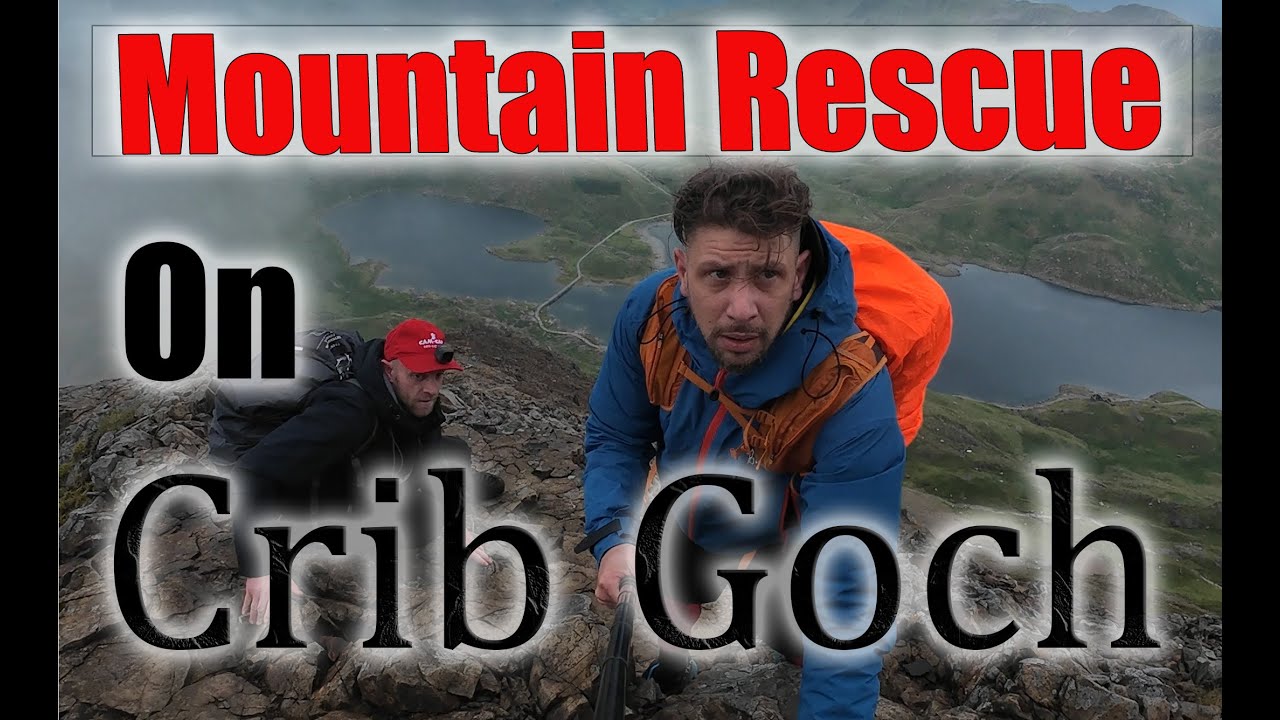 A Call to Mountain Rescue on Crib Goch | Snowdonia