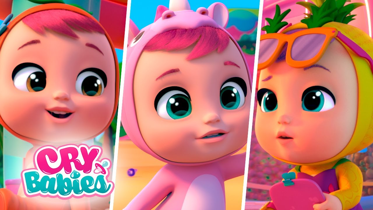 Reddingsmissie in Fruitvelden! 🌈🦄 CRY BABIES 💧 MAGIC TEARS 💦 VOLLEDIGE AFLEVERING 💕 Animatieseries
