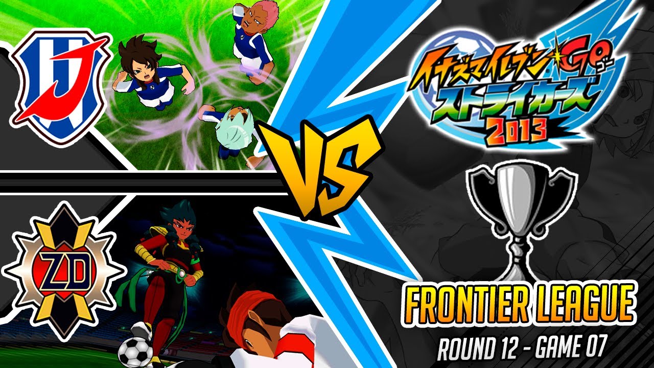 Legend Japan vs Zanark Domain (2 Players League) | FL R12/G07 | Inazuma eleven GO Strikers 2013