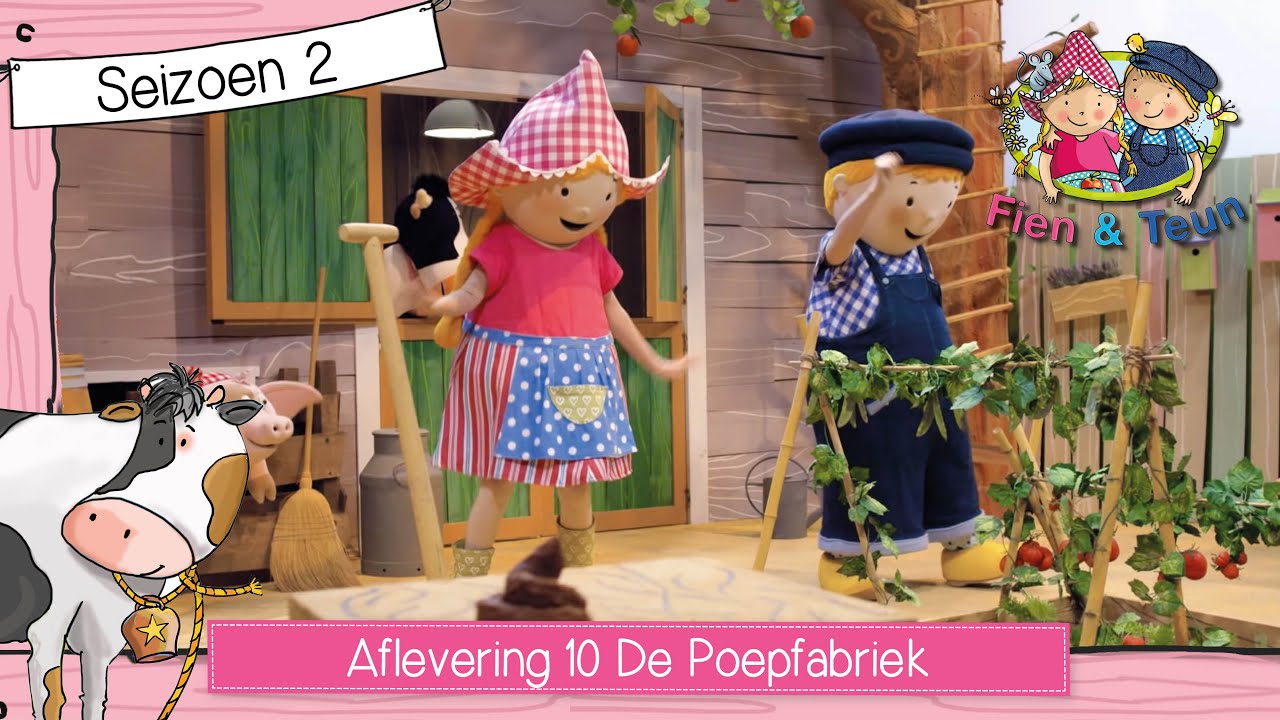 Fien en Teun & De Boerderij als Poepfabriek | Seizoen 2 Afl. 10