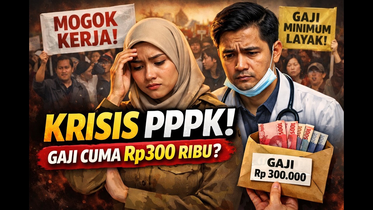 Fakta PPPK Paruh Waktu: Gaji Minim, Banyak yang Mundur‼️