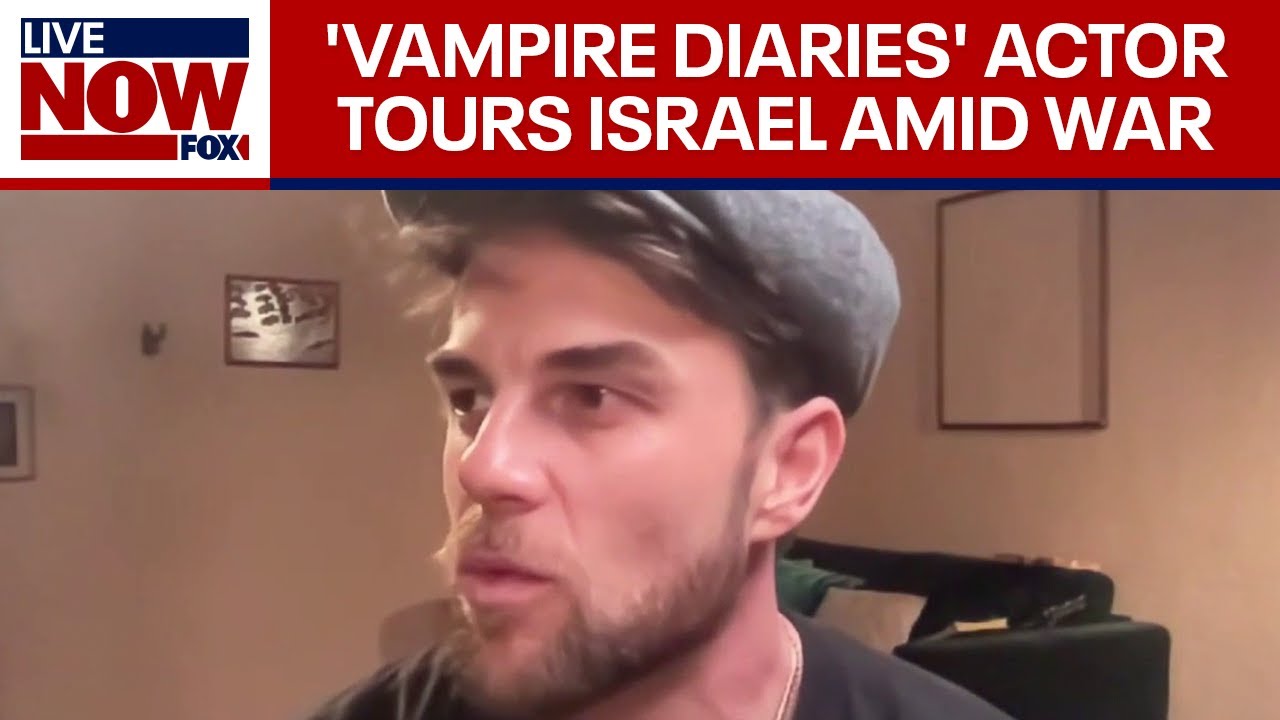 'Vampire Diaries' star Nathaniel Buzolic tours Israel amid ongoing war | LiveNOW from FOX