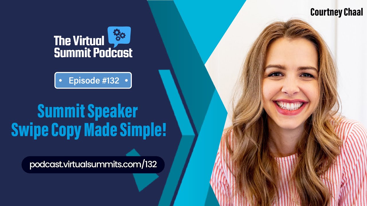 Virtual Summit Speaker Swipe Copy Made Simple!