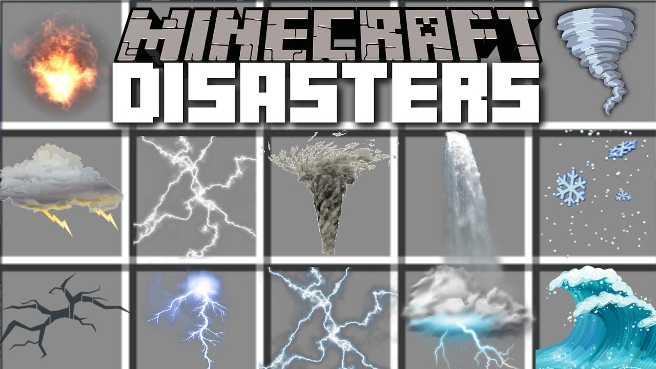 Minecraft DISASTERS IN MINECRAFT / SURVIVE THE APOCALYPSE!! Minecraft