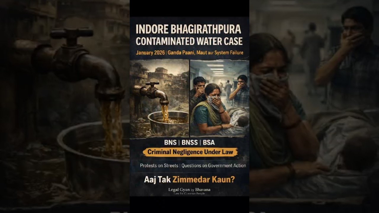 Indore Bhagirathpura Ganda Paani Case 😡 | January 2026 Deaths | system failure | #bhagirathpura