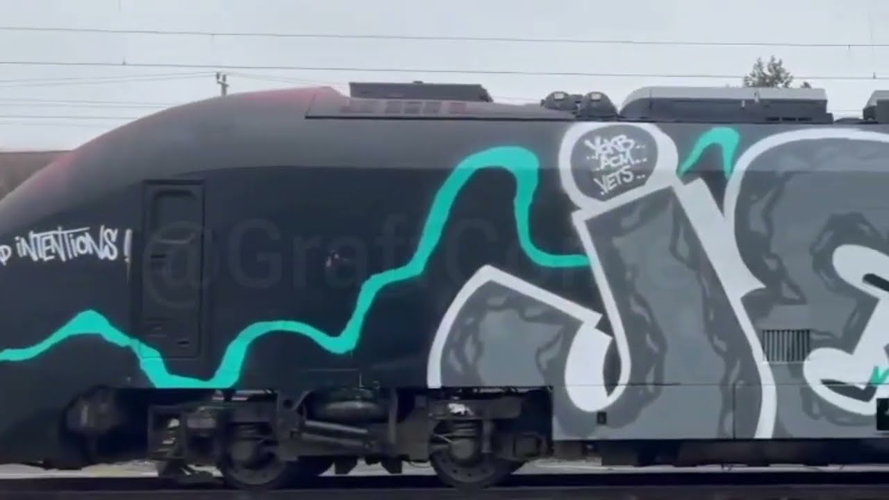 Wholetrain Compilation Episode 03 - Graffiti Bombing on Trains