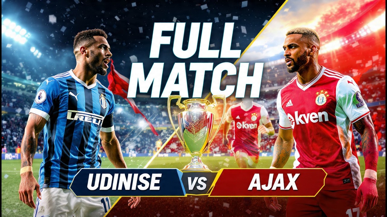 Udinese vs. AFC Ajax | UEFA Cup 1997-1998 Full Match