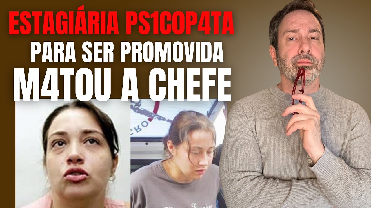 ESTAGI&Aacute;RIA MATA CHEFE PARA TER PROMO&Ccedil;&Atilde;O - CAROLINA DE PAULA - CRIME COMENTADO POR BETO RIBEIRO