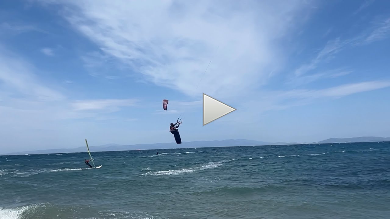 kitesurf  στη Μυτιληνη