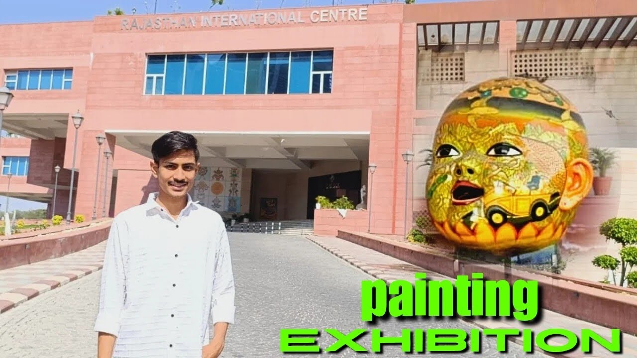 Art Gallery Visit Vlog 🎨 | RIC Painting Exhibition Experience