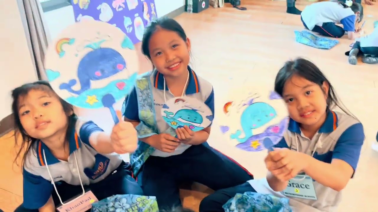 ประมวลภาพกิจกรรม English Camp 2025  (P.2-P.3)🪸Ocean Paradise🪼Moment Villa, Rayon