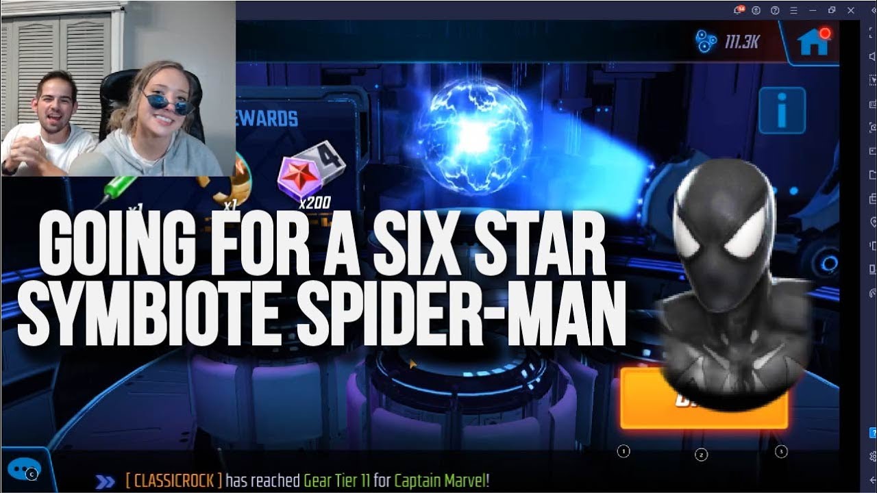Symbiote Spider-Man Milestone Orb Opening I Marvel Strike Force