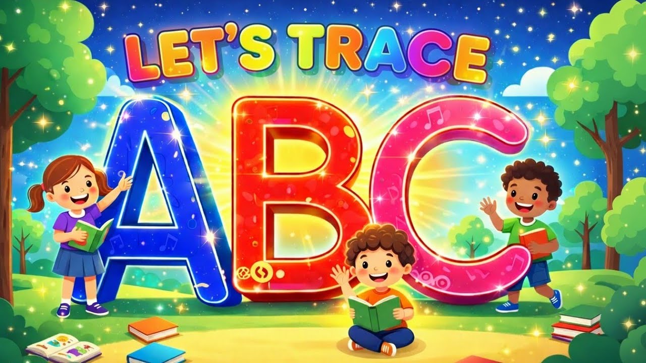 Learn to Trace Letters A to Z | Alphabet Writing for Kids ✏️🧠📚