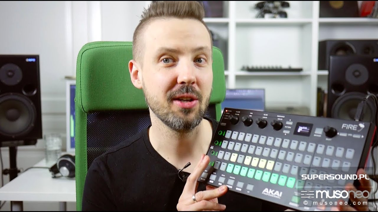 AKAI FIRE- kontroler do FL STUDIO- Prezentacja / test PL