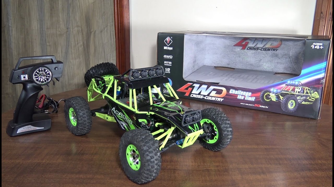 WLtoys - 12428 4WD Cross-Country - Review and Run