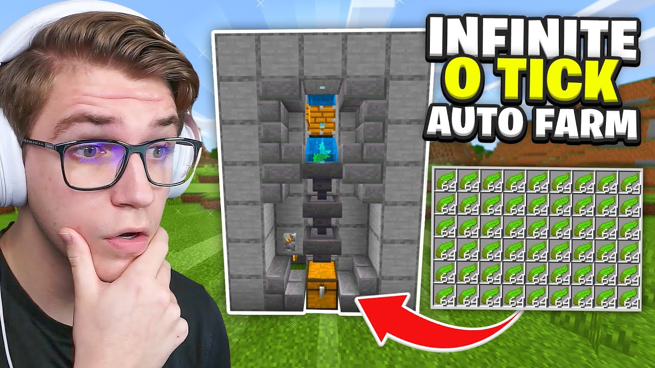 The BEST Farm To Build in Minecraft Bedrock 1.17! (Infinite Kelp/Bonemeal)