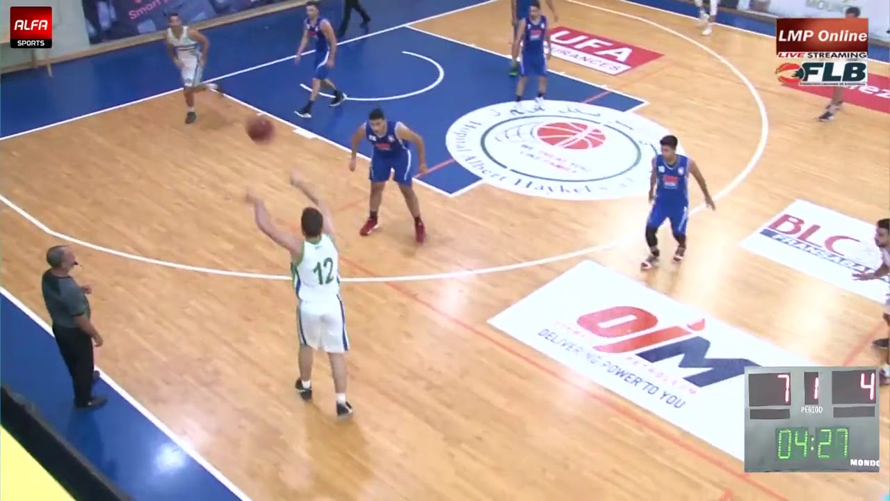 Mouttahed v/s Antranik Beirut - Lebanese Basketball Championship U23
