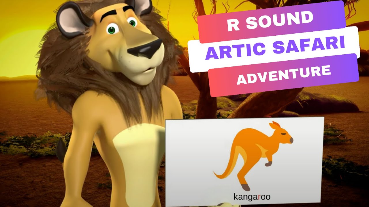 R Artic Safari Adventure (Free Speech-Language Pathology Articulation Activity)