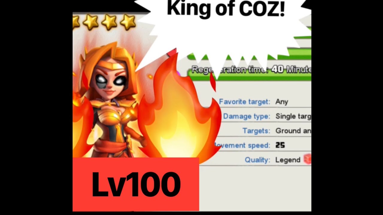 Clash Of Zombies Lv100 Phoenix 2020 And More ..