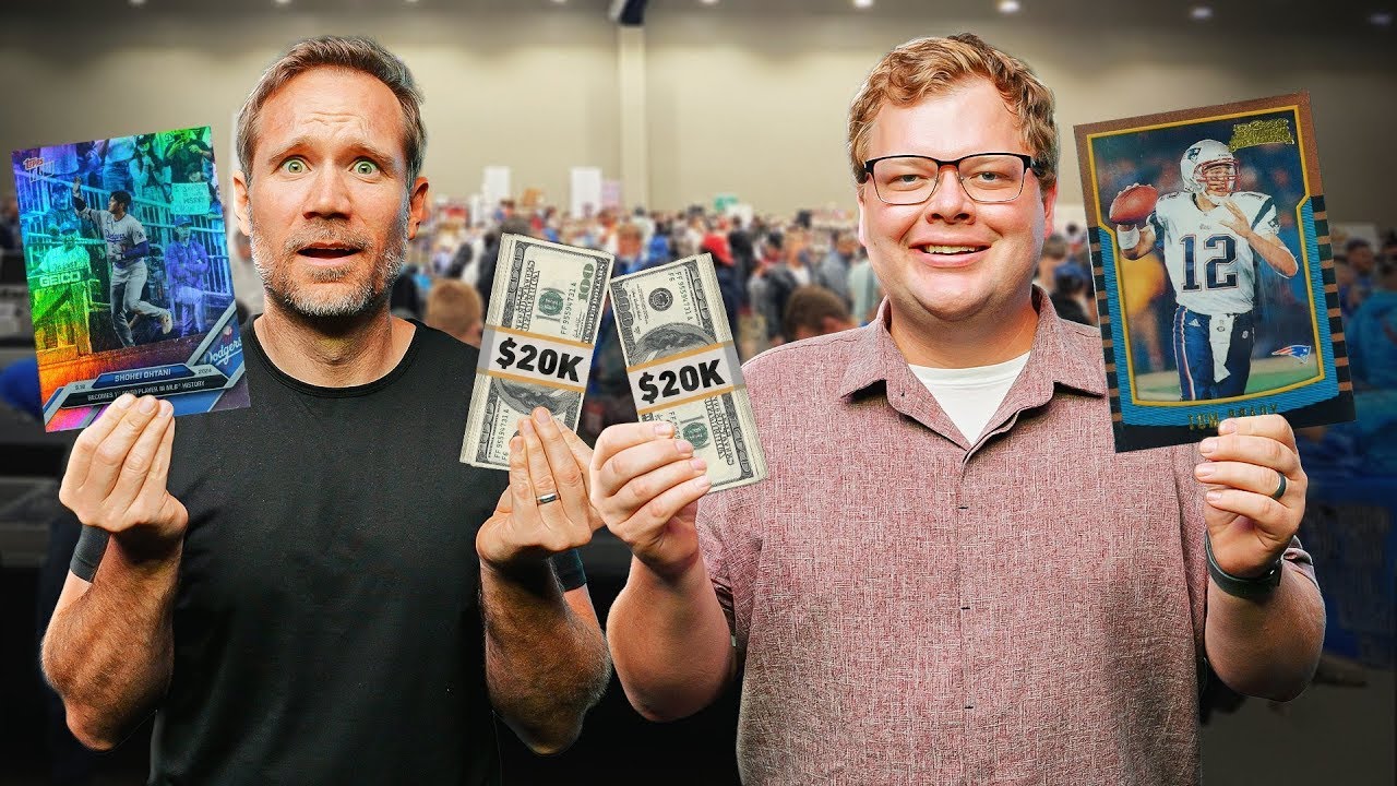 We Spent $20,000 on Sports Cards in 3 Hours! 🤯