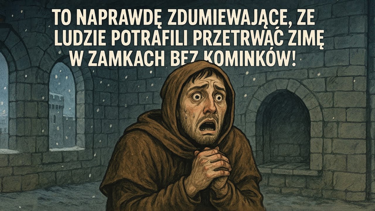 To naprawdę zdumiewające, że ludzie potrafili przetrwać zimę w zamkach bez kominków!