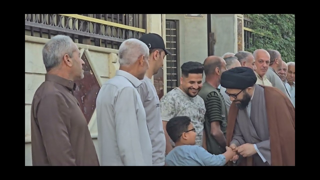 استقبال السيد محمد الصافي في الموصل