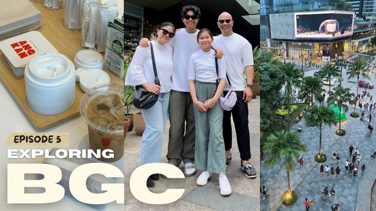 🇵🇭 BGC, Manila Vlog | Shopping, grabbing coffee & visiting parks in Bonifacio Global City (The Fort)