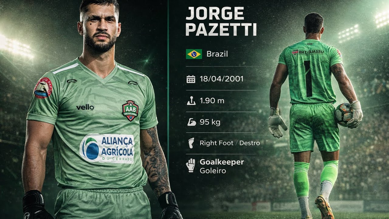 JORGE PAZETTI - HIGHLIGHTS (2025/26) - GOLEIRO / GOALKEEPER 