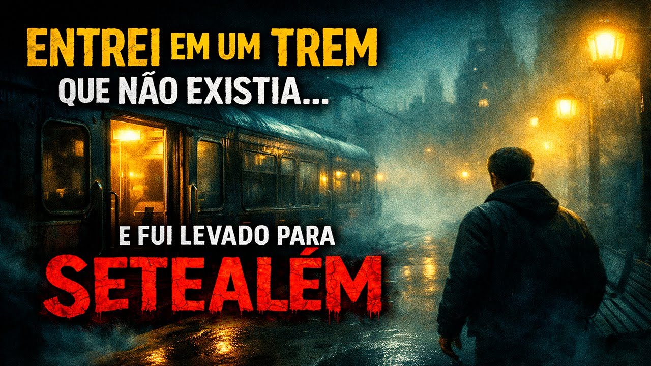Entrei em um Trem Que Não Existia… e Fui Levado Para Setealém