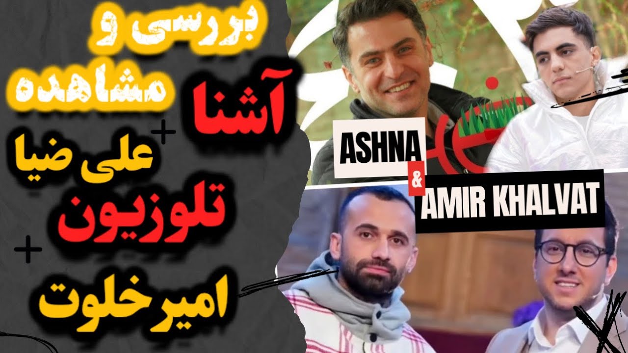 جنجال حضور امیر خلوت در تلویزیون و مصاحبه آشنا با علی ضیا