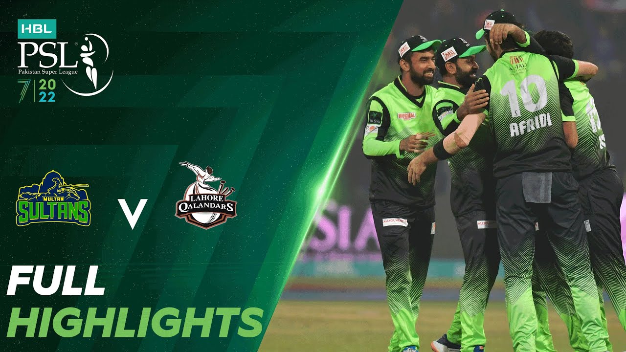 Full Highlights | Multan Sultans vs Lahore Qalandars | Match 34 Final | HBL PSL 7 | ML2T