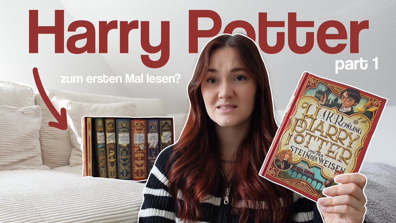 LESEVLOG // Ich lese die HARRY POTTER Bücher zum ersten Mal 🪄🧙🏼🧹 part 1