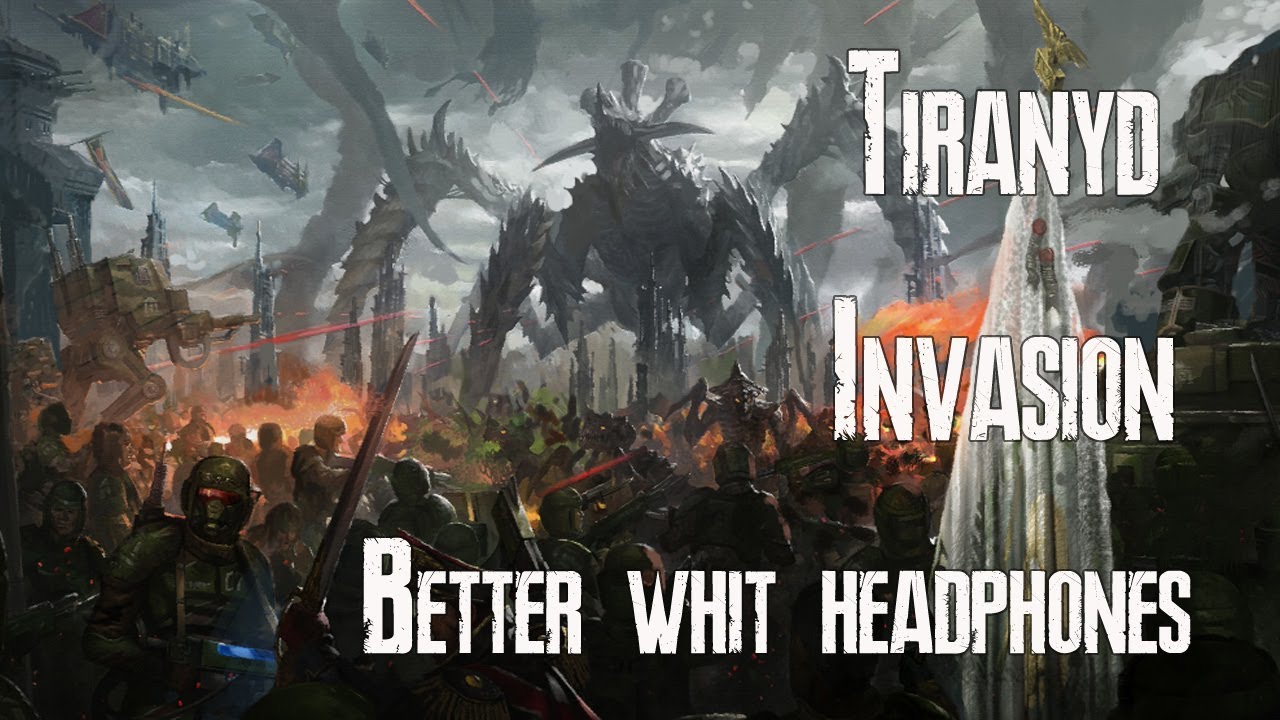 Warhammer 40000 - Tyranid invasion (Apocaliptic intense battle ambience) 1 Hour