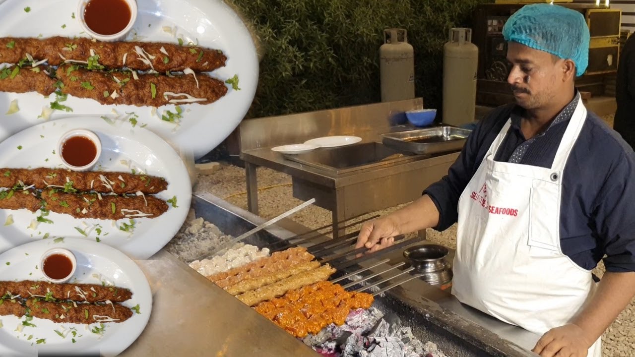 Special 1.5 Kg Beef Seekh Kabab Commercial Recipe By Cooking With Kawish