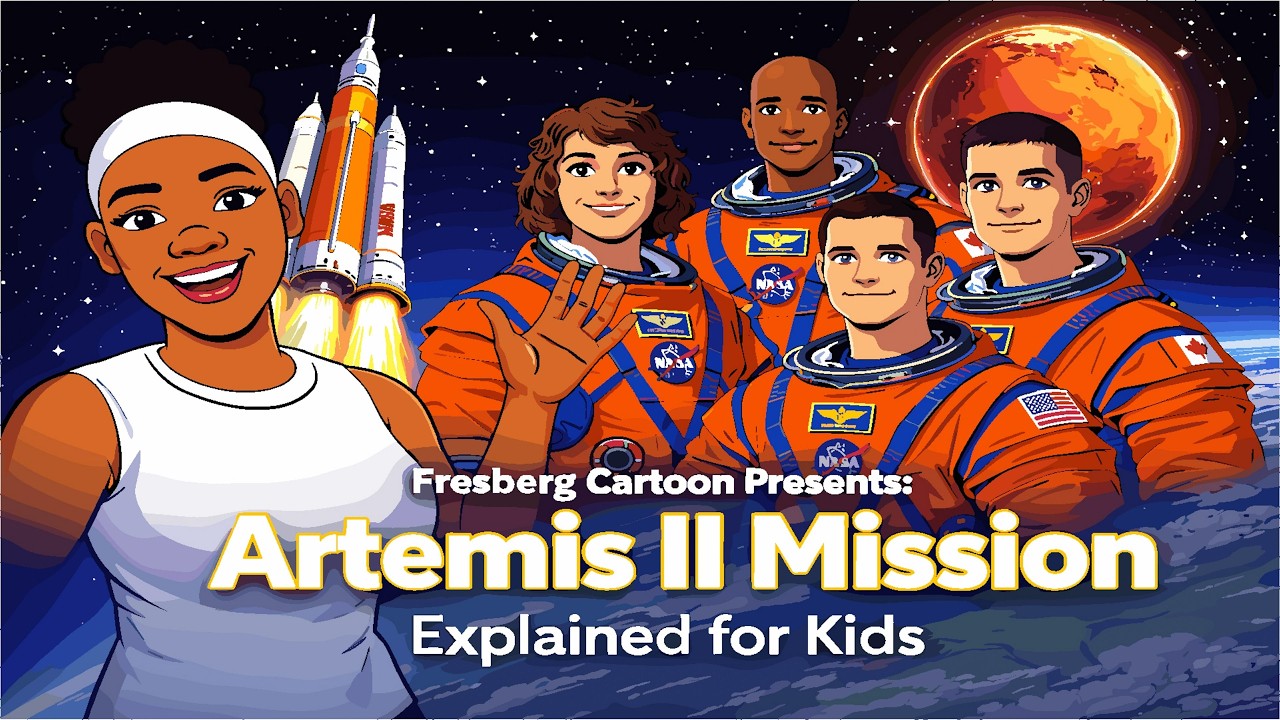Artemis II Explained for Kids 🚀 | NASA&rsquo;s Moon Mission (Space Facts for Kids)