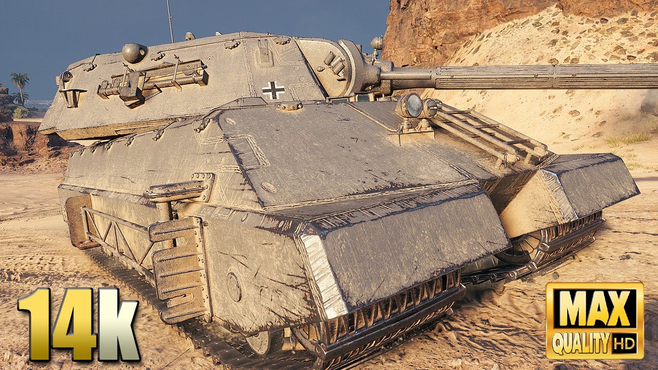 Taschenratte: Schweres 14k-Schadensspiel &ndash; World of Tanks