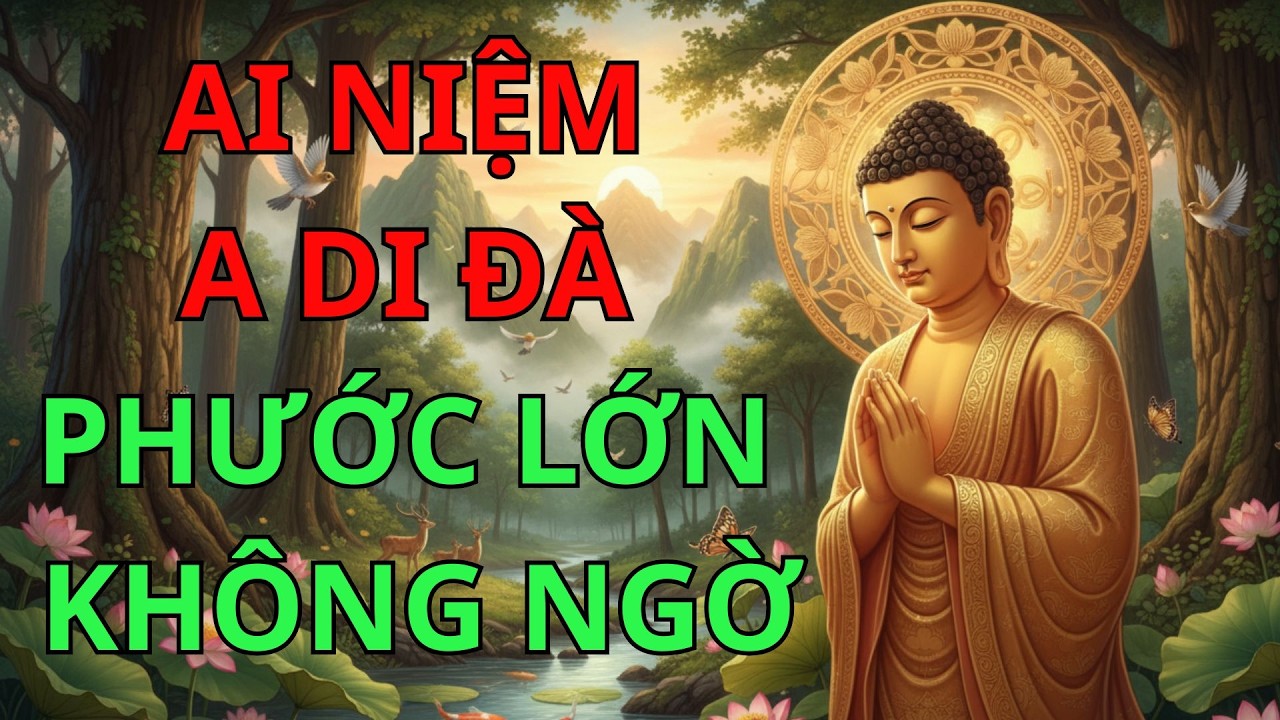 Lời Phật Dạy: Ai Đang Niệm Phật A Di Đà Chính Là Người May Mắn Nhất Mà Ít Ai Nhận Ra