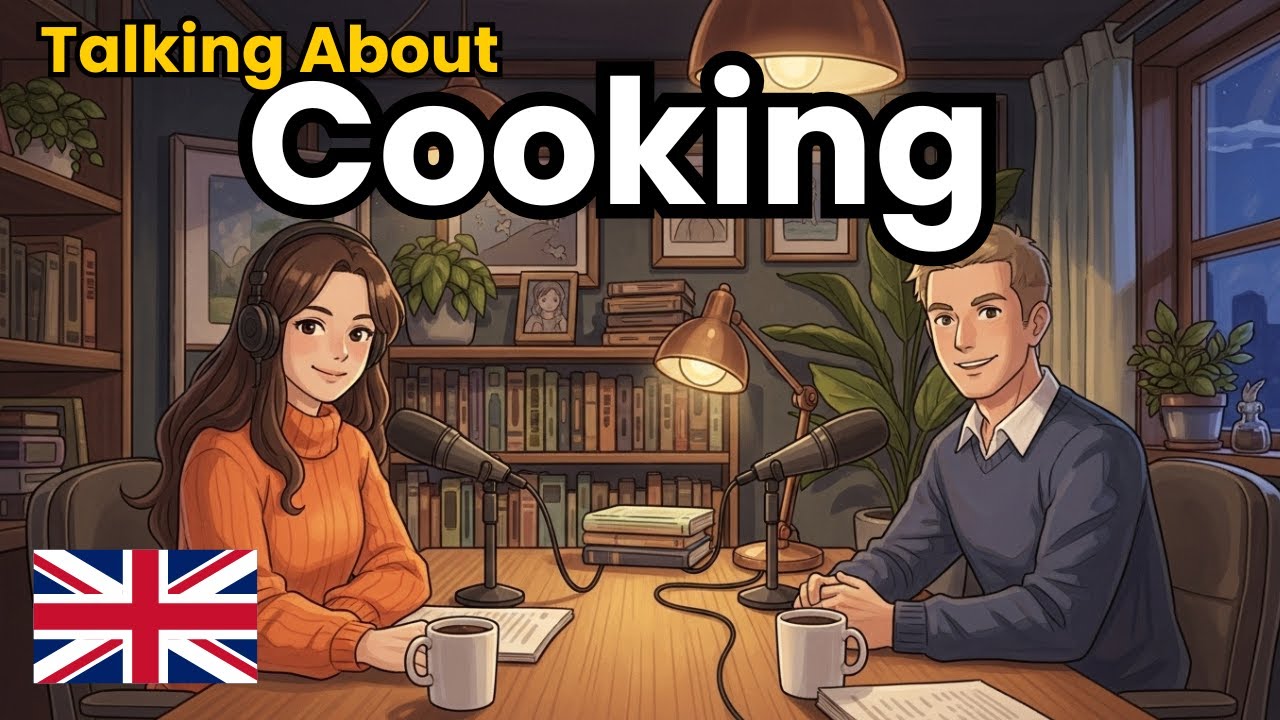 How to Talking About Cooking in English | English Conversation Practice