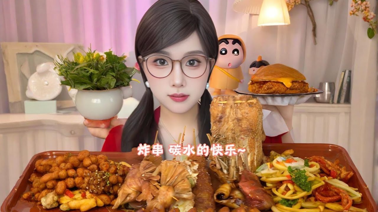 曹氏曹氏我愛曹氏，好辣下次真的不吃了#mukbanginternational #吃货推荐官 #food