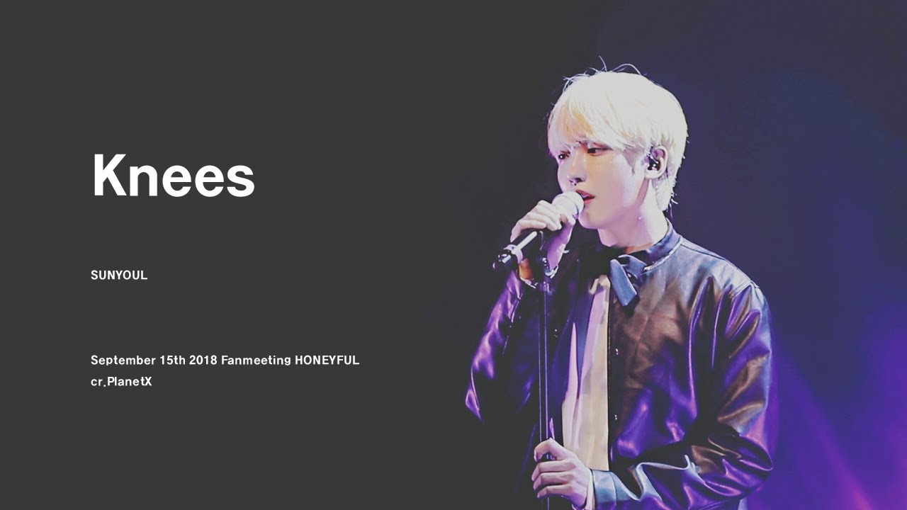 180915 글로벌 팬미팅 HONEYFUL 업텐션 선율 무릎