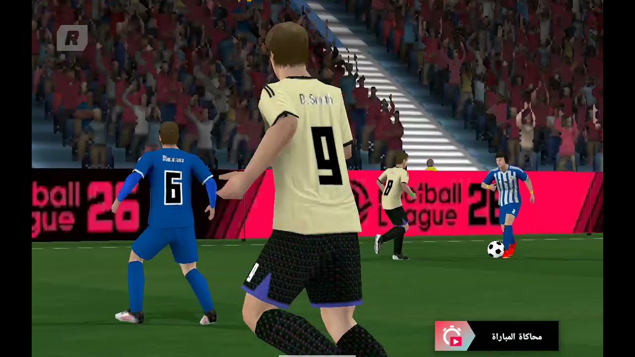 العبت لعبة كرة القدم وبرشلونة انصب عليها 😡😂