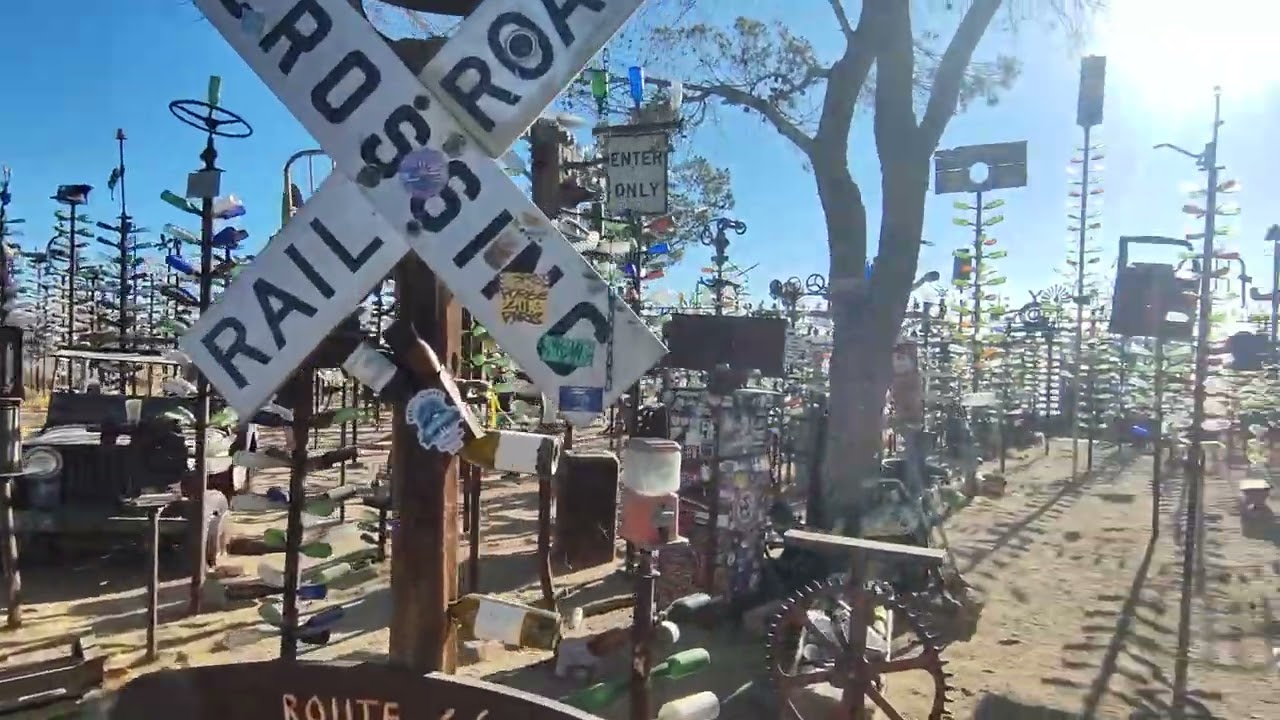 Elmer Long's Bottle Tree Ranch, Route 66