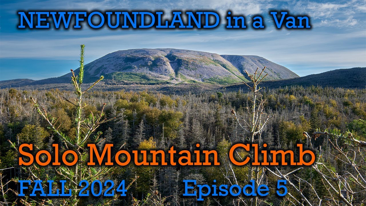 Solo Mountain Climb In Gros Morne National Park