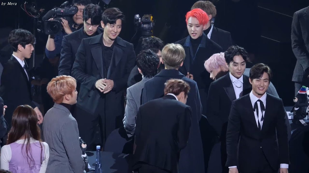 171115 엑소 (EXO) 슈퍼주니어 (SUPER JUNIOR)  AAA 페뷸러스 수상 [전체]직캠 Fancam (Asia Artist Awards) by Mera