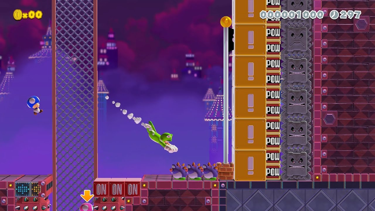ここから全員気絶するコースｗｗｗｗ【マリオメーカー2】