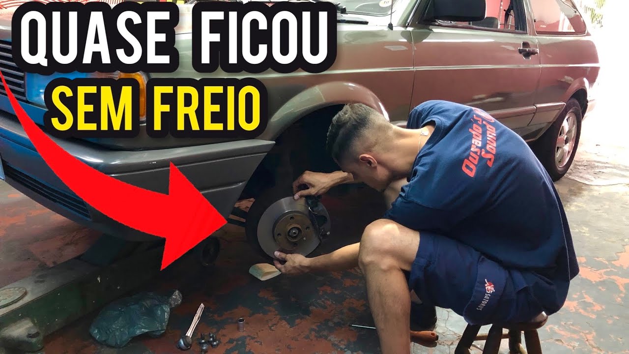 APRENDA COMO TROCAR A PASTILHA DE FREIO DO SEU GOL QUADRADO!!!! | AMANTE DOS BAIXOS