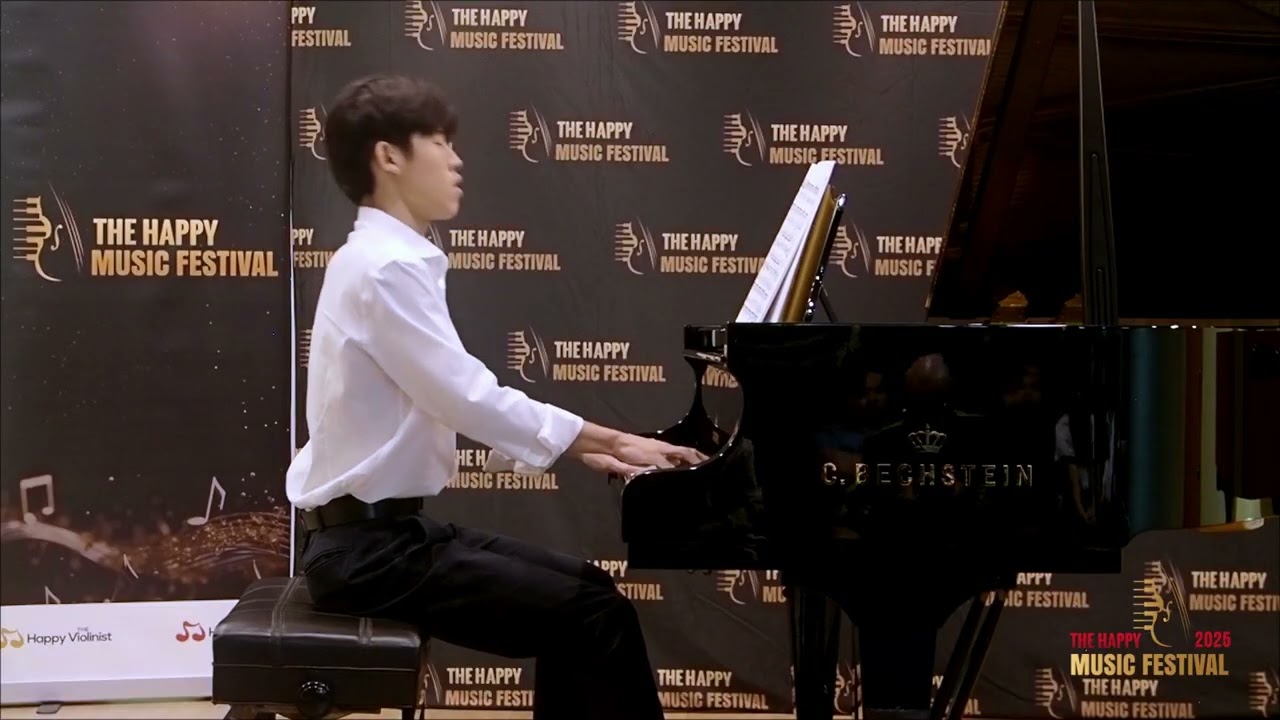Rachmaninoff Prelude in G# minor , Op 32 no 12. by Joseph Low - The Happy Music Festival 2025